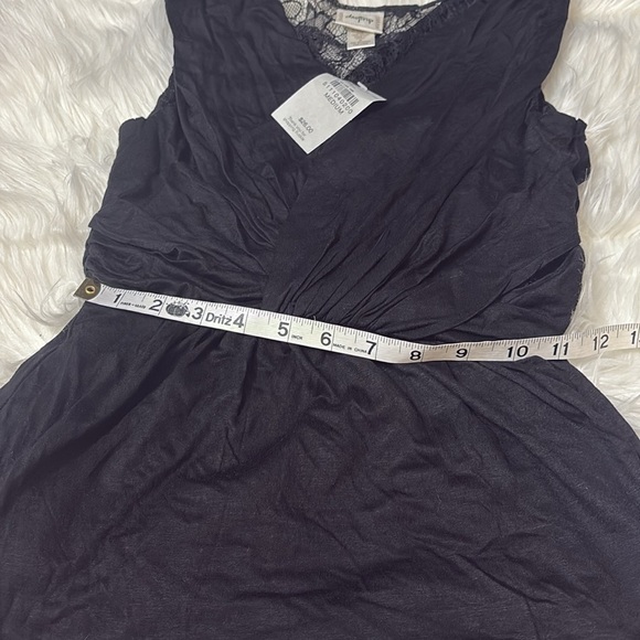 NWT Daytrip From Buckle Black Scoop Neck Lace Tank - Picture 9 of 12